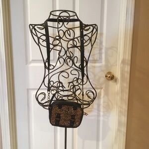 BLACK CROSS-BODY BAG